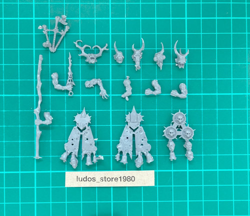 Plaguebearers banners heads - plaguebearers,