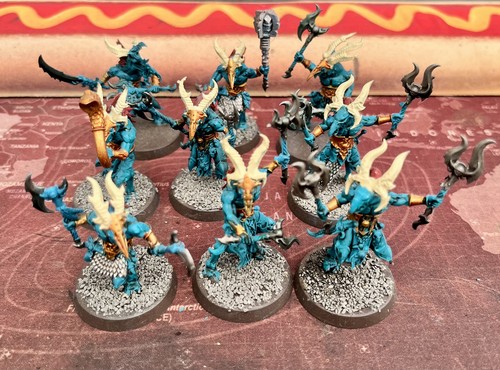 Tzaangors set thousand - tzaangors,