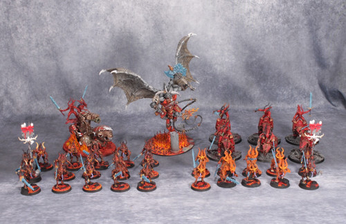 Warhammer khorne daemon army - khorne,