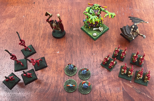Vtg warhammer chaos daemons - warhammer,