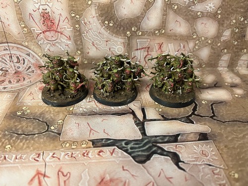 Chaos daemons nurglings - nurglings, (x3)