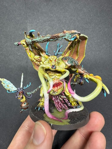 Death guard daemon prince - daemon,