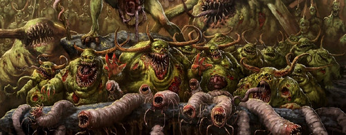 Chaos daemons nurglings come - -,