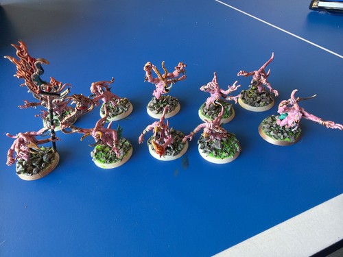 Pink horrors painted chaos - pink,